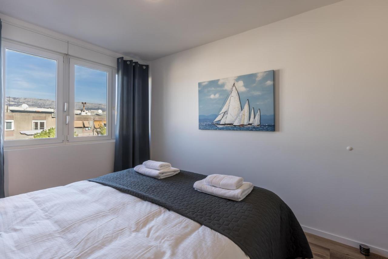 Sundowners Apartment, 52Qm, Double & Single Bed, 10 Min From Old Town Of Split Eksteriør bilde